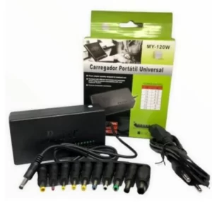 Fonte Carregador Universal Para Notebook - Com 8 Pinos Adaptadores (Bivolt) - Imagem 4