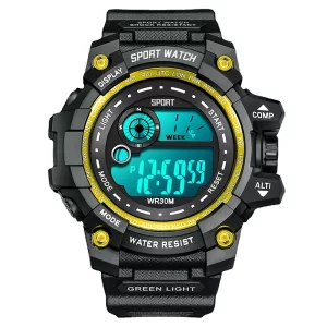 Relógio Masculino Digital Sport Militar - Resistente ao Choque e À Prova D'água - Imagem 10