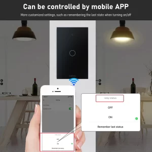 Interruptor Inteligente Touch Wi-Fi 1 2 3 4 Teclas – Painel de Vidro – App Tuya e Alexa - Imagem 6