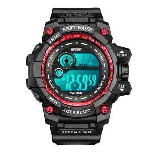 Relógio Masculino Digital Sport Militar - Resistente ao Choque e À Prova D'água - Imagem 8