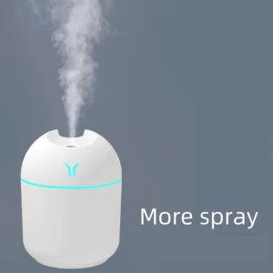 250ML USB Mini Air Humidifier Aroma Essential Oil Diffuser For Home Car Ultrasonic Mute Mist Maker Diffuser with LED Color Lamp - Imagem 4