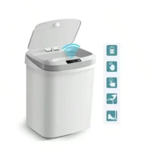 Lixeira Inteligente Premium com Sensor de Movimento - Abertura Automática e Silenciosa - Imagem 3