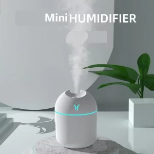 250ML USB Mini Air Humidifier Aroma Essential Oil Diffuser For Home Car Ultrasonic Mute Mist Maker Diffuser with LED Color Lamp - Imagem 3