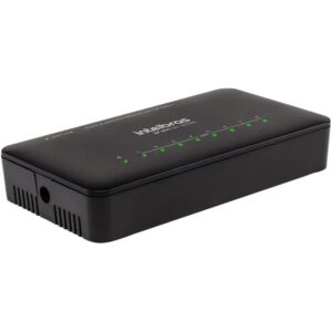 Switch 8 Portas Fast Ethernet SF 800 Q+ Preto Intelbras - Imagem 3