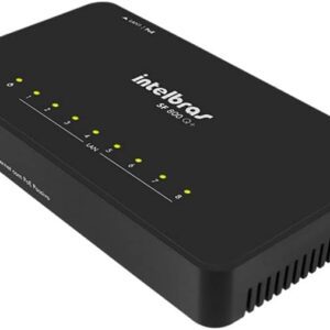 Switch 8 Portas Fast Ethernet SF 800 Q+ Preto Intelbras - Imagem 2