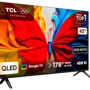 TV 43" TCL Full HD QLED 43S5K Google TV 2 HDMI - Imagem 3