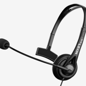 Fone De Ouvido Com Microfone Usb Headset Call Center Telemarketing Mixer HD30 Preto - Imagem 1