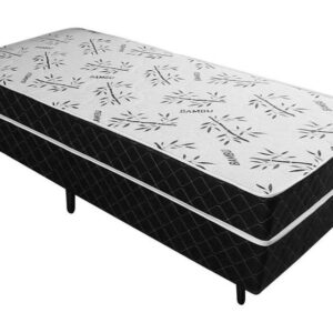 Cama Box Conjugada Solteiro V-Joy de Espuma 50X88X188 - Benfica - Imagem 1