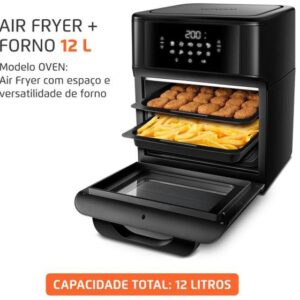 Air Fryer Mondial Forno Oven AFON-12L-FB Preta 12L - Imagem 4