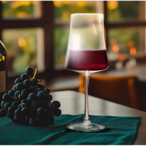 Jogo de Taças para Vinho de Cristal 460ml 6 Peças Haus Concept Pleasure - Imagem 2