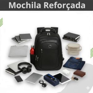 Mochila Masculina Impermeável Faculdade Alça Reforçada Grande - Dazzore - Imagem 3