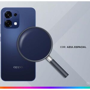 Smartphone OPPO A6 Pro 256GB 5G 8GB RAM Azul Espacial 6,57" Câmera Dupla 50MP+2MP Frontal 16MP - Imagem 3