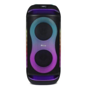 Caixa De Som Acústica Amplificada Philco Pcx6702 Led Bluetooth 800w Preto - Imagem 1