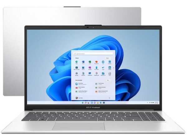 Notebook ASUS Vivobook Go 15 Intel Core i3 N305 8GB RAM SSD 256GB Full HD Windows 11 E1504GA-NJ434W