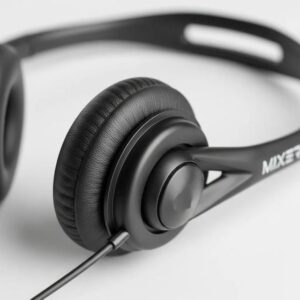 Fone De Ouvido Com Microfone Usb Headset Call Center Telemarketing Mixer HD30 Preto - Imagem 2