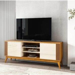 Rack para TV até 75” Bancada 2 Portas EDN Móveis - Legacy - Imagem 3