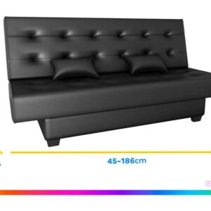 Sofá-cama Casal 3 Lugares Reclinável Matrix Laila - Imagem 3