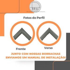 Jogo Borracha Geladeira Electrolux Df42 Dw42x Dfn42 Original - ILPEA - Imagem 2