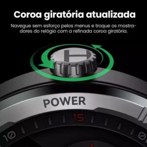 Relógio Smartwatch Xiaomi Haylou Solar Neo Original Tela Amoled Bateria de até 20 dias, tela de 1.38 IOS e Android, Sicroniza com Strava PRETO - XIaomiMi - Imagem 4