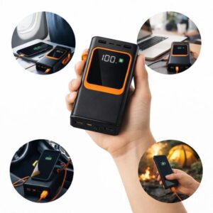 Power Bank 50.000mAh Turbo 22,5W Carga Rápida Carregador Portátil Universal - PowerBank - Imagem 1