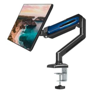 Suporte de Mesa Articulado para Monitor de até 32" Fitter, Ajuste com Pistão a Gás, VESA, Preto - F8 - Imagem 1