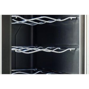 Adega de Vinho Climatizada Electrolux 12 garrafas Uma Porta Acabamento em Alumínio (ACB12) - Imagem 4