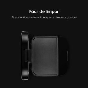 Sanduicheira Elgin Duo Time, Preto | 42san, 800w, 127v - Imagem 4