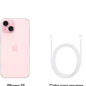 Apple iPhone 15 (128 GB) — Rosa - Imagem 7