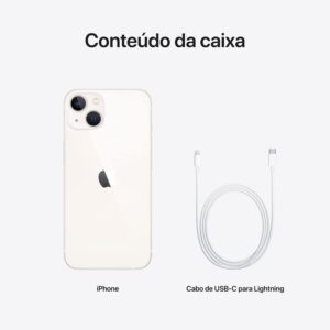 Apple iPhone 13 (256 GB) - Luz das estrelas - Imagem 6
