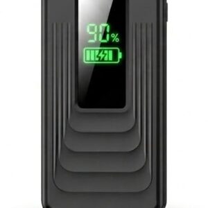 Power Bank 20.000mAh com 4 Conectores, Display Digital e Carregador Portátil para Celular e Tablet, Bateria Externa Recarregável para Viagem, Trabalho, Estudo e Uso Diário, Preto - Imagem 6