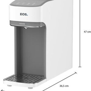 Purificador de Água Eos Mineralle Slim Touch Eletrônico Branco Epe08b Bivolt - Imagem 2