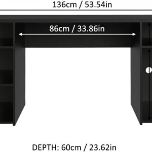 Mesa Gamer Madesa 9409 - Preto - Imagem 3
