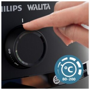 Air Fryer Philips Walita Série 1000 NA130/00 Preta com Timer 6,2L - Imagem 4