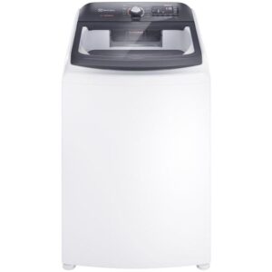 Lavadora de Roupas Electrolux 15kg Cesto Inox 11 Programas de Lavagem Branco Premium Care Jet&Clean e Time Control LEC15 - Imagem 1