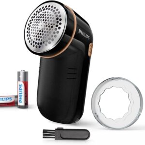 Philips Walita Papa Bolinhas, Apropriado para todas as peças de roupa, Preto, 2 pilhas AA da Philips incl. (GC026) - Imagem 1