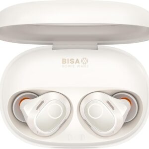 Fone de Ouvido Sem Fio Baseus Encok WM03 50horas V5.3 (Branco) - Imagem 1