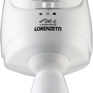 Ducha Jet4 220V 6800W, Lorenzetti, 7540151, Branco, Pequeno - Imagem 1