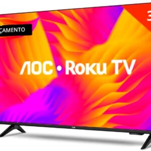 Smart TV LCD LED AOC 32" HD | 32S5155/78G, Wi-Fi, Quad Core, Dolby Áudio, 60 Hz - Imagem 1