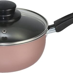 Jogo de Panelas Elegan com Tampa Vidro 8 Peças- Rosa - Imagem 3