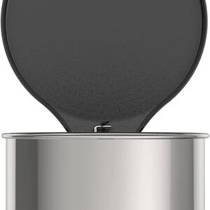 Lixeira com Pedal New Tramontina em aço inox 12 L | com Acabamento Polido - Imagem 8