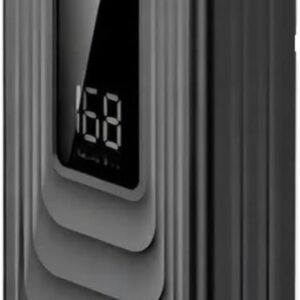 Power Bank 20.000mAh com 4 Conectores, Display Digital e Carregador Portátil para Celular e Tablet, Bateria Externa Recarregável para Viagem, Trabalho, Estudo e Uso Diário, Preto - Imagem 1