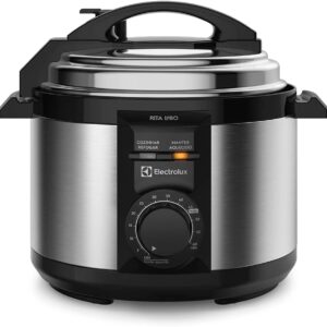 Electrolux Panela pressão elétrica capacidade 3L silenciosa segura 9 travas segurança timer feijão manter aquecido alça antitermica PCE15 inox 220v por Rita Lobo - Imagem 4