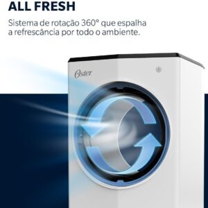 Climatizador de Ar 5,3L Oster Portátil 4 em 1-220V - Imagem 3