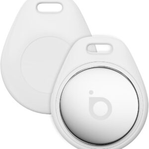Tag Rastreador GPS Compatível com iPhone iOS (App Buscar), Smart Tag Localizador com Alarme Sonoro e Bateria de Longa Duração Substituível, Rastreador Veicular, Mala, Pet e Crianças - Imagem 1