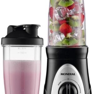 Liquidificador Mondial Personal Blender 300w 127v | Preto, 78670-01 - Imagem 1
