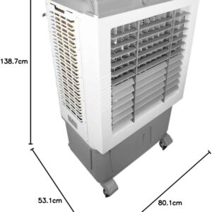 Climatizador 125L 220V Branco/Cinza 400W CLIN125PRO-02, Ventisol - Imagem 2