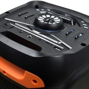 Moob Caixa de Som 400W Urban Com Dois Alto Falantes de 6,5" PMPO Iluminação em LED Bluetooth TWS - Imagem 9