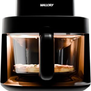 Fritadeira Elétrica Mallory SmartGlass - 4,5L, Air Cook 360°, Temperatura até 200°C, Cuba de Vidro Temperado - 220V - Imagem 1