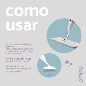 Mop Spray Simplo | com Gatilho e Dispenser - Imagem 6