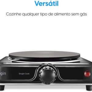 Fogão Elétrico Portátil Cooktop Elgin Single Cook 1 Boca - 220V - Imagem 4